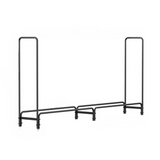 Garden Beds & Planters: FIN 233cm Extra Long Heavy Duty Firewood Log Rack Metal Storage Holder Garden Indoor