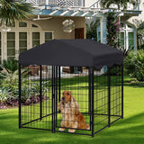 Dog Playpens & Gates: Dog Playpen House Heavy Duty Large Outdoor Dog Kennel Anti-rust Metal Pet Crate