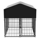 Dog Playpens & Gates: Dog Playpen House Heavy Duty Large Outdoor Dog Kennel Anti-rust Metal Pet Crate
