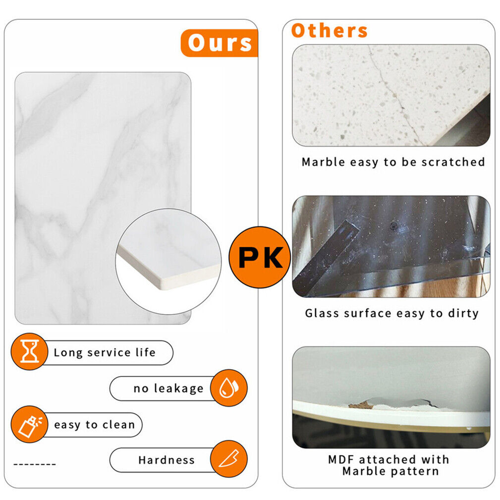 Side Tables: Luxury square side table marble stone-Black frame