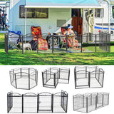 Dog Playpens & Gates: Dog Playpen Kennel Cage Indoor Outdoor Dog Exercise Pen Cat Chicken Rabbit Fence