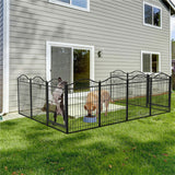 Dog Playpens & Gates: Dog Playpen Kennel Cage Indoor Outdoor Dog Exercise Pen Cat Chicken Rabbit Fence