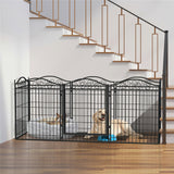 Dog Playpens & Gates: Dog Playpen Kennel Cage Indoor Outdoor Dog Exercise Pen Cat Chicken Rabbit Fence