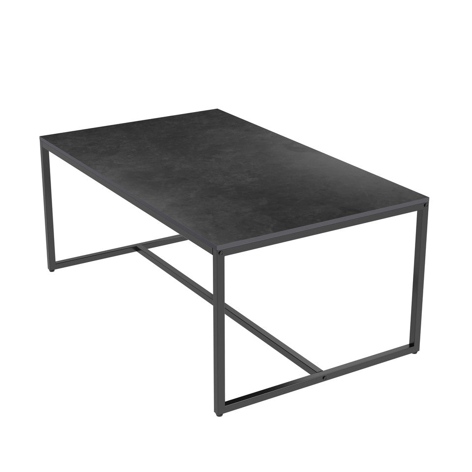 Coffee Tables: Elegant Heavy Duty Stone Coffee & Side Table