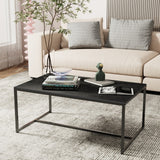 Coffee Tables: Elegant Heavy Duty Stone Coffee & Side Table
