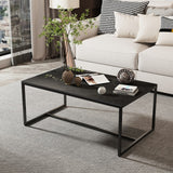 Coffee Tables: Elegant Heavy Duty Stone Coffee & Side Table