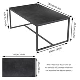 Coffee Tables: Elegant Heavy Duty Stone Coffee & Side Table