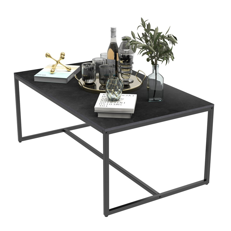 Coffee Tables: Elegant Heavy Duty Stone Coffee & Side Table