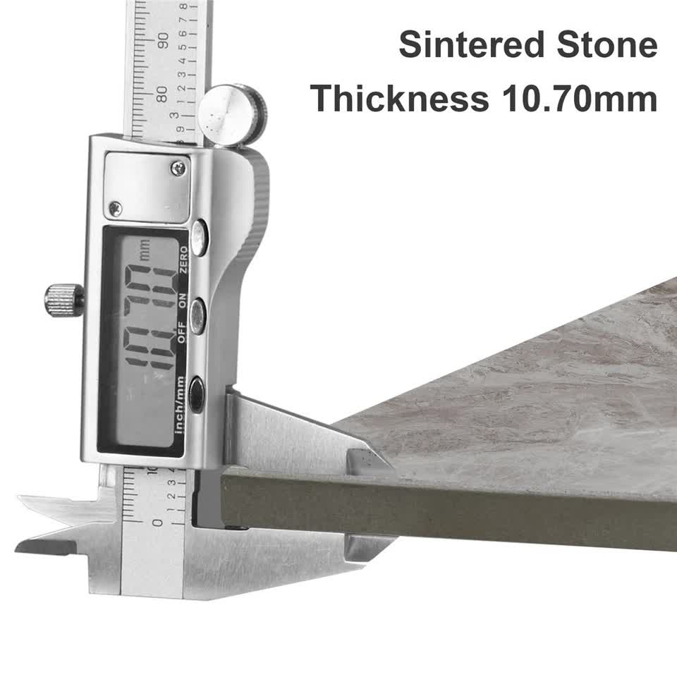 Dining Tables: Square Marble Dining Table Sintered Stone Kitchen Table 80x80cm - Modern Restaurant Table with Metal Legs