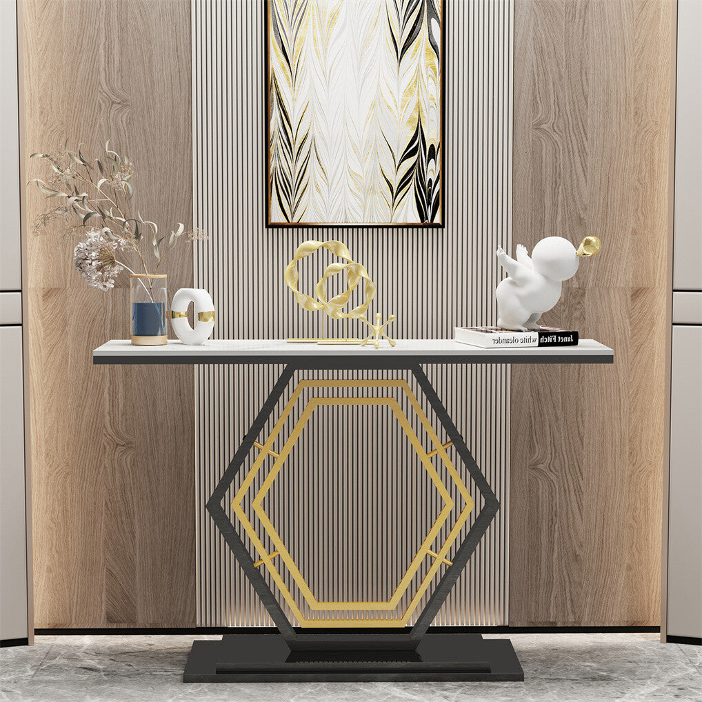 Modern hallway console table for living room
