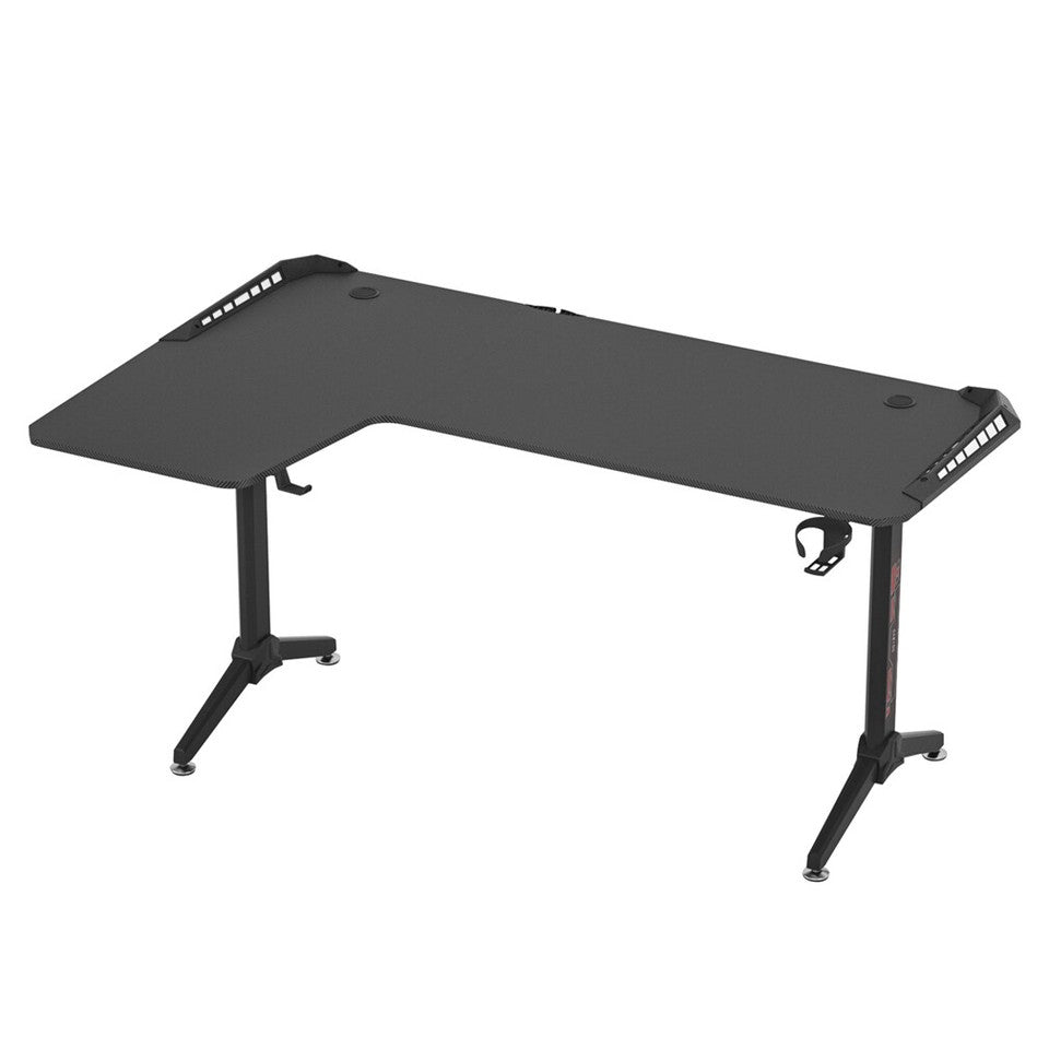 Desks: XXXL L-Shaped Gaming Desk w/ Storage Box