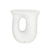 Table & Bar Stools: U-Shaped Terrazzo Concrete Outdoor Stool