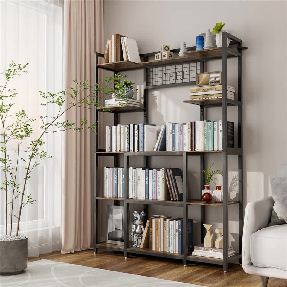 Bookcases & Shelves: XXL Large Kitchen Bakers Rack Freestanding Microwave Stand Kitchen Storage Shelf