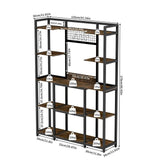 Bookcases & Shelves: XXL Large Kitchen Bakers Rack Freestanding Microwave Stand Kitchen Storage Shelf