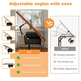Jigsaw Puzzles & Accessories: 1500-Piece Jigsaw Puzzle Table with Storage Drawers, Adjustable Tilt and 360° Rotation