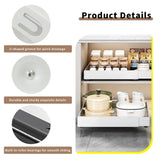 P&P Pull-Out Kitchen Cabinet Organizer With Extendable Storage