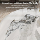 Coffee Tables: 2-Tier Sintered Stone Coffee Table
