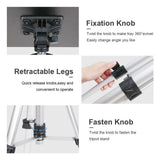 Screens & Stands: Universal Projector Tripod Laptop Floor Stand DJ Equipment Holder with Plate