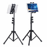 Camera Accessories: Adjustable 4.7-12.9" Stable Tripod Floor Stand Lazy Tablet Mount Holder for iPad