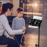 Camera Accessories: Adjustable 4.7-12.9" Stable Tripod Floor Stand Lazy Tablet Mount Holder for iPad
