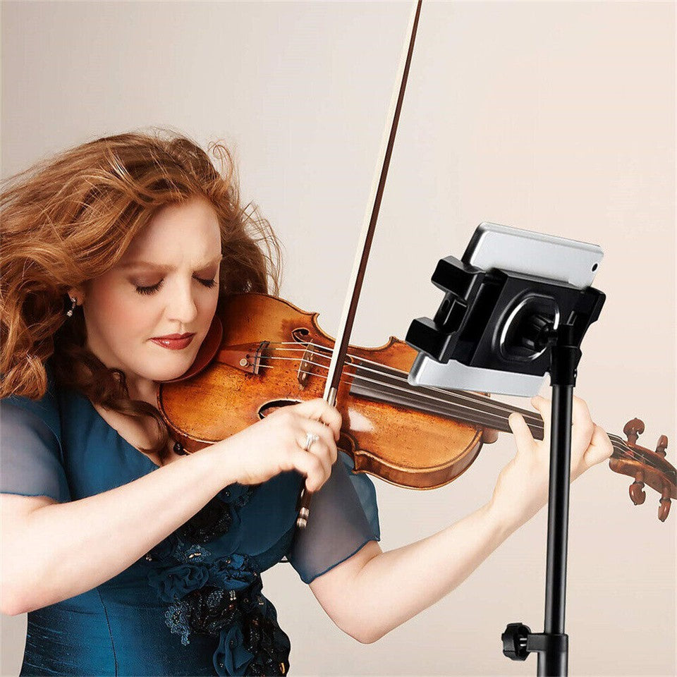 Camera Accessories: Adjustable 4.7-12.9" Stable Tripod Floor Stand Lazy Tablet Mount Holder for iPad