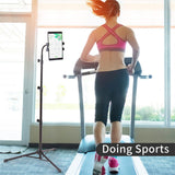 Camera Accessories: Adjustable 4.7-12.9" Stable Tripod Floor Stand Lazy Tablet Mount Holder for iPad