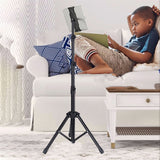 Camera Accessories: Adjustable 4.7-12.9" Stable Tripod Floor Stand Lazy Tablet Mount Holder for iPad