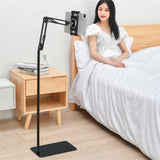 Screens & Stands: 360 Tablet Floor Stand Adjustable 5-12.9 Inch Overhead Phone Desktop Holder
