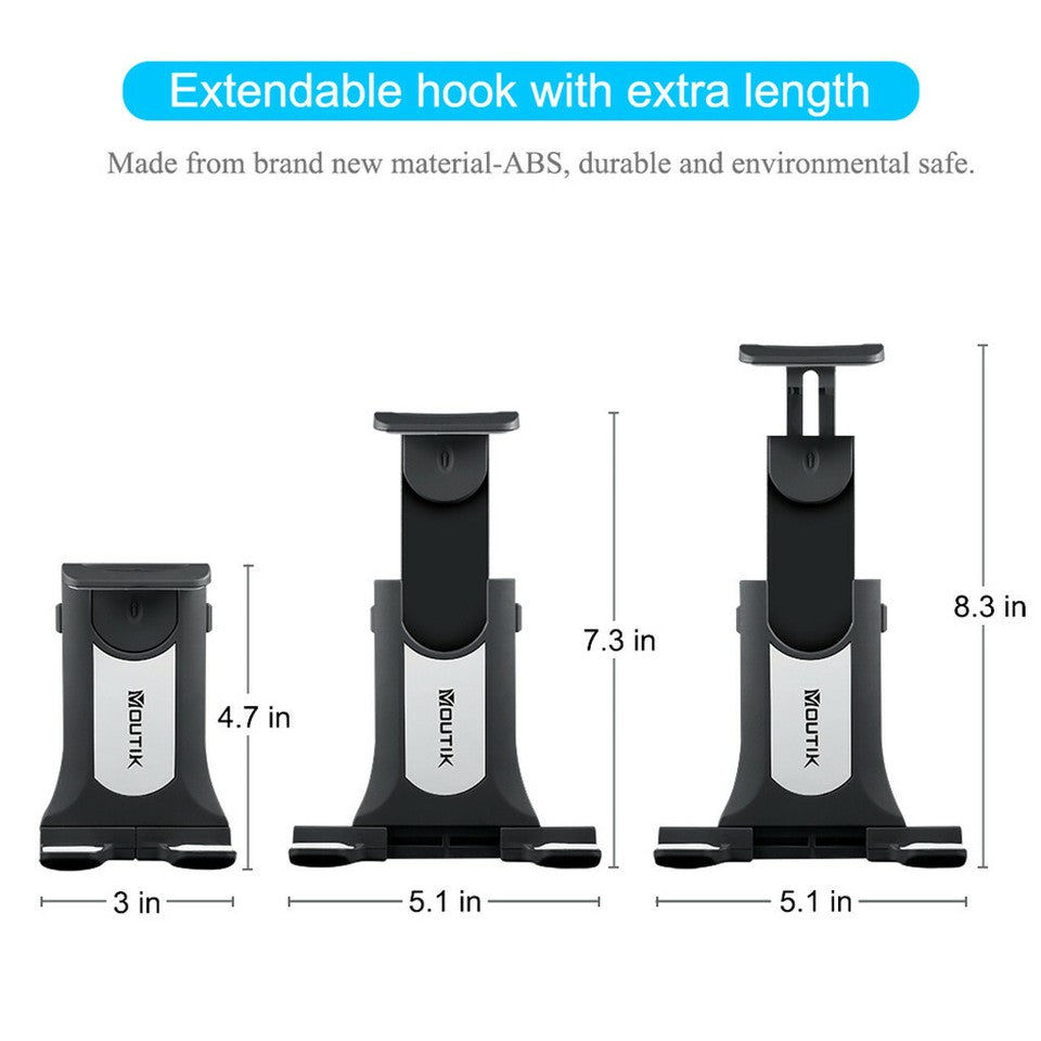 Side Tables: Universal Adjustable Tablet Mount Car CD Slot Holder 2in1 Fit 3.5-10.5" iPad GPS