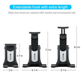 Side Tables: Universal Adjustable Tablet Mount Car CD Slot Holder 2in1 Fit 3.5-10.5" iPad GPS