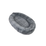 Dog Beds: Xxl Human-Sized Dog Bed Washable Orthopedic Pet Bed Bean Bag With Soft Blanket