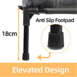 Dog Beds: Oversized Raised Dog Bed with Cooling Bolster Lounger