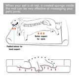 Dog Training Aids: P&P Pet Cot with Bolster Support and Breathable Mesh Design for Dogs to Lounge