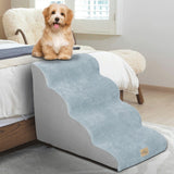Dog Steps & Ramps: Curved Dog Ramp Stairs for Training & Bed