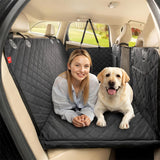 Dog Carriers & Crates: FIN Large Dogs Back Seat Extender Waterproof Dog Hammock Car Seats with Hard Bottom