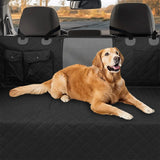 Dog Carriers & Crates: FIN Large Dogs Back Seat Extender Waterproof Dog Hammock Car Seats with Hard Bottom