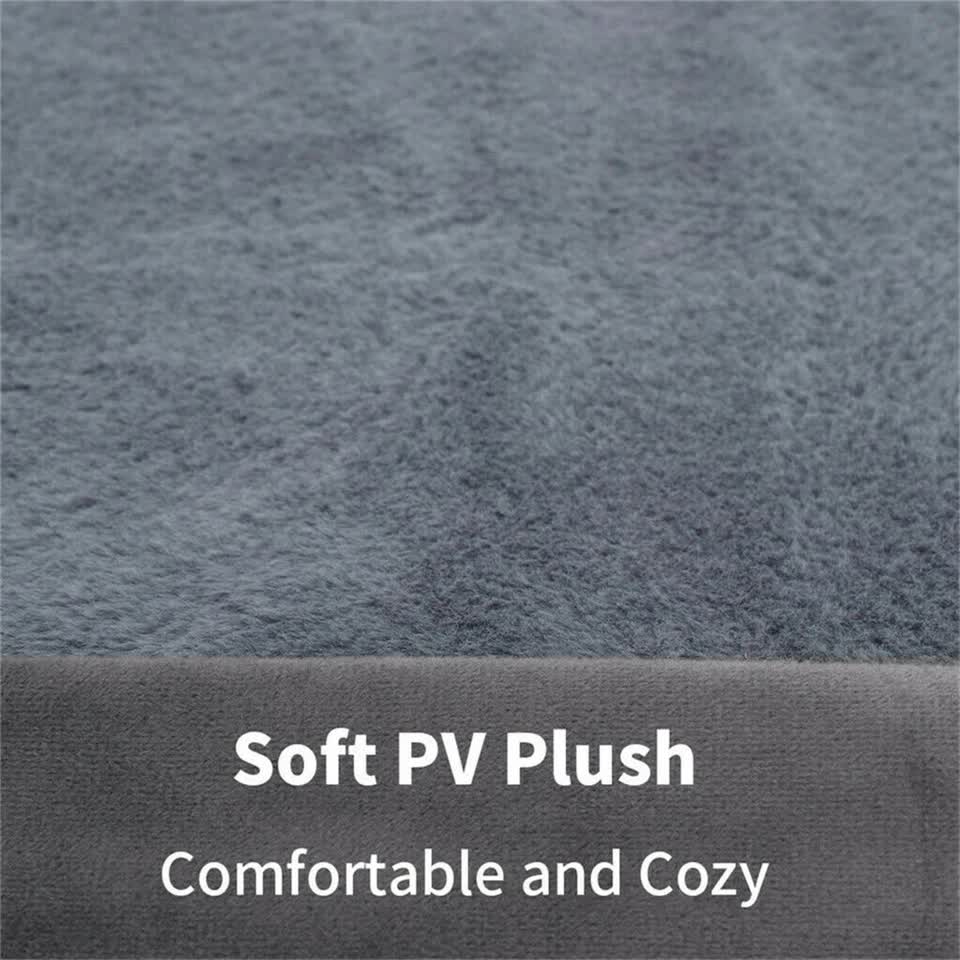 Dog Beds: Orthopedic Dog Bed with Bolster Comfort Mattress