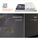 Dog Beds: Orthopedic Dog Bed with Bolster Comfort Mattress