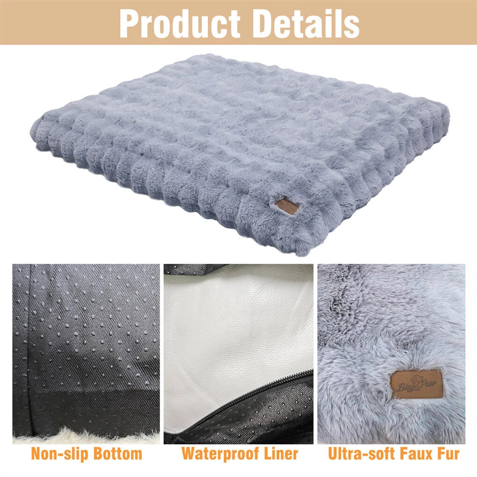 Comfortable Pet Bed with Removable Cover and Anti Skid Base(extra large)