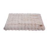 Dog Beds: Plush Pet Bed with Non Slip Base and Removable Cover