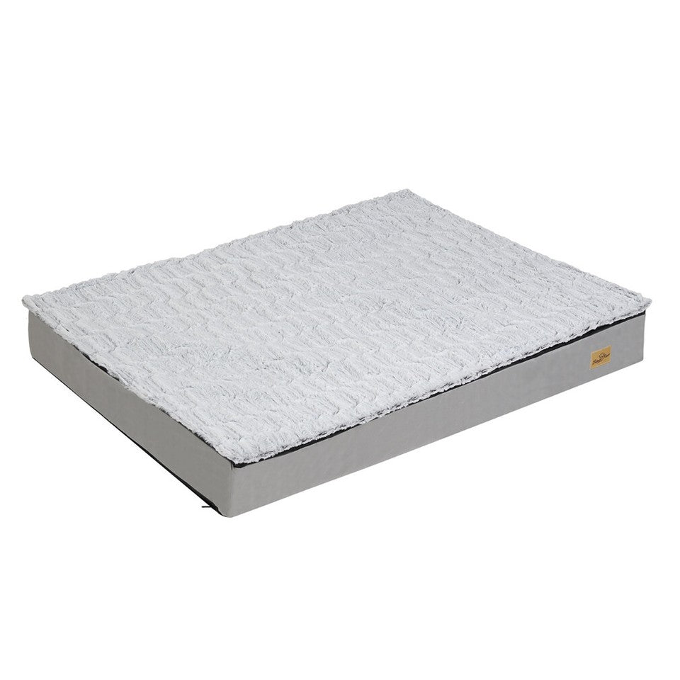 Dog Beds: Soft Washable Dog Bed with Anti-Slip Crate Mat