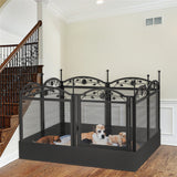 Dog Playpens & Gates: 3 in 1 Dog Playpen Extra Large Dog Whelping Fence DIY Shape Garden Fence Barrier