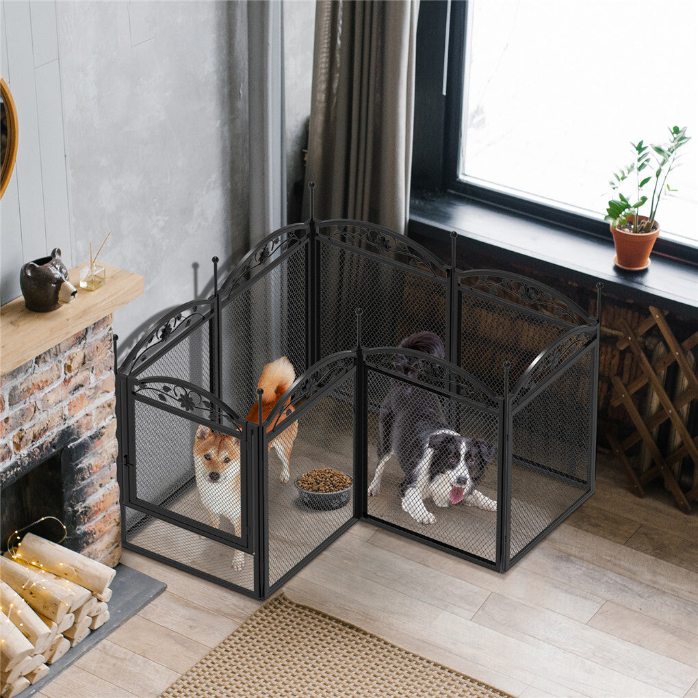 Dog Playpens & Gates: 3 in 1 Dog Playpen Extra Large Dog Whelping Fence DIY Shape Garden Fence Barrier