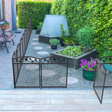 Heavy Duty Foldable Metal Indoor Outdoor Exercise Pet Fence Dog Playpen Kennel