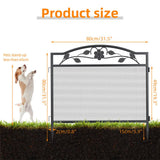 Heavy Duty Foldable Metal Indoor Outdoor Exercise Pet Fence Dog Playpen Kennel