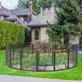 Dog Playpens & Gates: Fin Heavy Duty Dog Play Pen Enclosure Whelping Cage With Fertility Mat Puppy Playpen