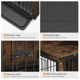 Dog Carriers & Crates: Wooden Pet Crate & Dog Cage End Table