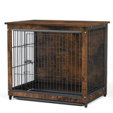 Dog Carriers & Crates: Wooden Pet Crate & Dog Cage End Table