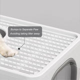 Pool Sweeps & Vacuums: Big Top Entry Deep Tray Enclosed Kitty Cat Litter Box Easy To Clean Pull Handle