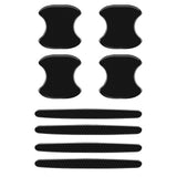 Car Mounts: FIN 8PCS Universal Car Door Handle Cup Protector Anti-Scratches Cover Guard Film